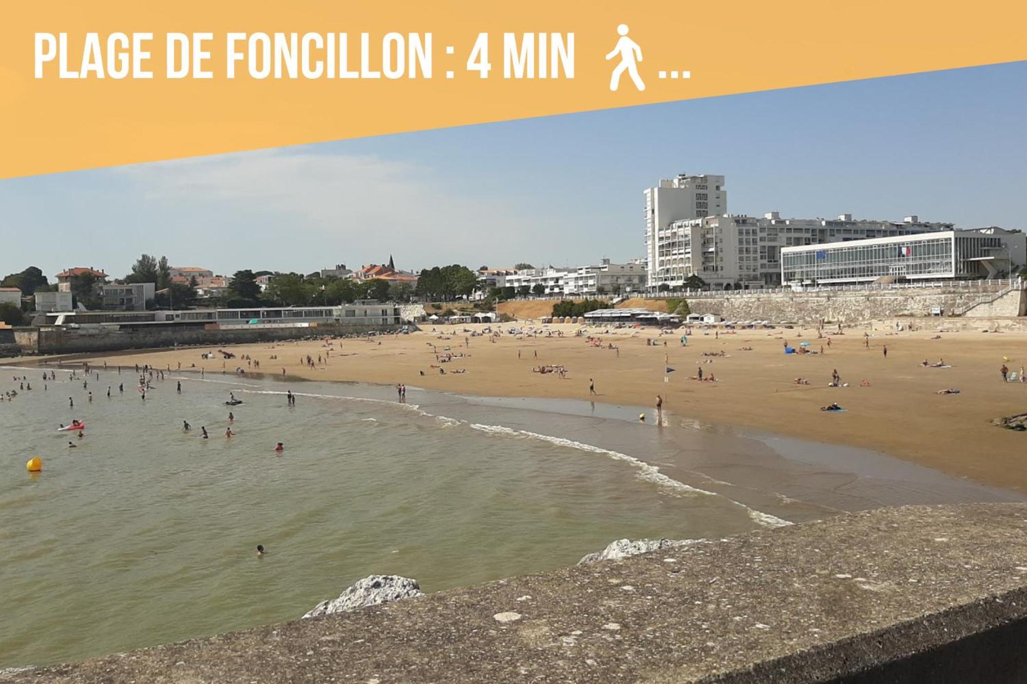 Les Pieds Dans L'Eau 200M Plage Royan Ngoại thất bức ảnh